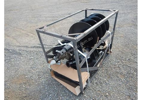 jct skid steer auger driver|jct skid loader attachments.